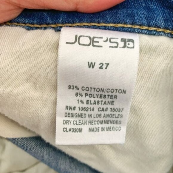 Joe's Jeans Denim Dana Distressed Casual Summer Medium Wash Shorts - Picture 5 of 16